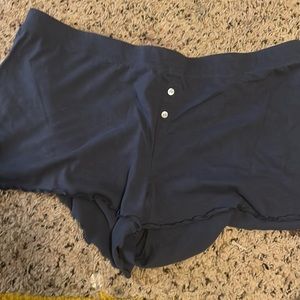 blue pj shorts from colsie